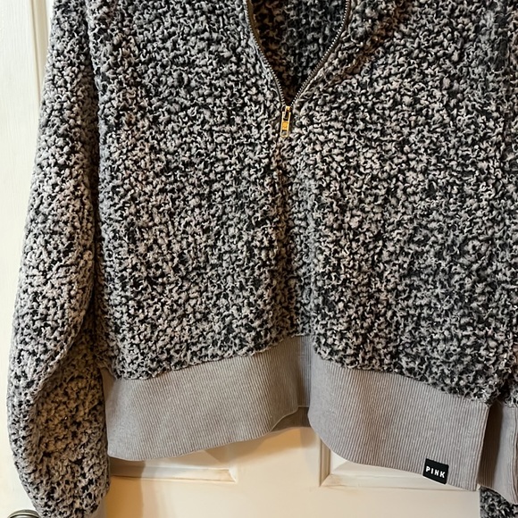 VS Pink sherpa sweater. - Picture 6 of 6
